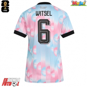 Bélgica Axel Witsel #6 Segunda Equipación Mujer Mundial 2026 Manga Corta